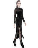 Dark In Love Diascia Gothic Velvet Dress