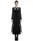 Dark In Love Elvetia Gothic Velvet & Lace Witch Dress