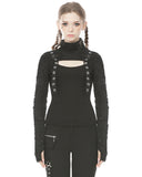 Dark In Love Apocalyptic Punk Strap Top