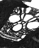 Dark In Love Shredded Skull Dieselpunk Tunic Top