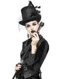 Penny Dreadful Gothic Dragon Claw Swaggering Cane - Black Orb