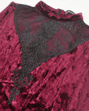 Dark In Love Alizarine Gothic Mini Dress