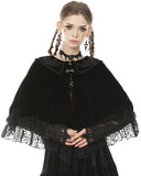 Dark In Love Long Gothic Palace Mesh Sleeve Gloves