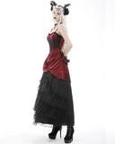 Dark In Love Incarnadine Mini Velvet Slip Dress