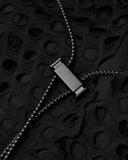 Punk Rave Daily Life ElectroBionic Layered Split Leg Skirt