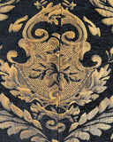 Devil Fashion Cavalier Mens Waistcoat Vest - Black & Gold