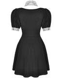 Dark In Love Vertexia Gothic Skull Lace Mini Dress