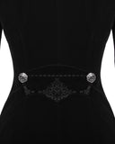 Devil Fashion Mens Lannister Jacket - Black