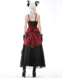 Dark In Love Incarnadine Mini Velvet Slip Dress