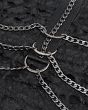 Devil Fashion Dead Channels Mens Chained Apocalyptic Punk Tank Top