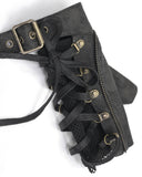 Devil Fashion Mens Dieselpunk Fingerless Gloves