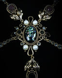 Eva Lady Steampunk Filigree Necklace