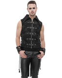 Devil Fashion Mens Apocalyptic Punk Tailed Waistcoat Vest