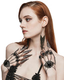 Punk Rave Womens Thorns Of A Rose Gothic Claws Bracelet
