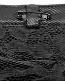 Punk Rave Regency Jabot Cravat - Black