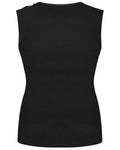 Punk Rave Womens Apoclayptic Studded Tank Top Vest