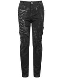 Devil Fashion Burning Asphalt Mens Dieselpunk Pants