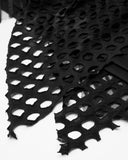 Punk Rave Daily Life ElectroBionic Layered Split Leg Skirt