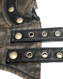 Devil Fashion Archelist Steampunk Gloves - Brown