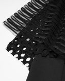 Punk Rave Daily Life ElectroBionic Layered Split Leg Skirt