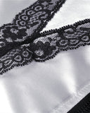 Dark In Love Underworld Butterfly Dress - White Sateen