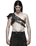 Punk Rave Mens Steampunk Gladiator Shoulder Armour Harness