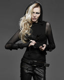 Punk Rave Evestus Womens Hooded Top