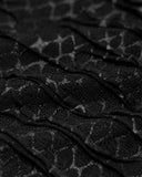 Punk Rave Plus Size Apocalyptic Gothic T Shirt Top Black Shredded Straps Grunge