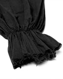 Punk Rave Avery Pirate Shirt - Black