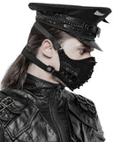 Punk Rave Instigator Mens Dieselpunk Military Cap