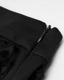 Punk Rave Daily Life ElectroBionic Layered Split Leg Skirt