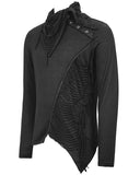 Devil Fashion Void Defiance Mens Shredded Dieselpunk Top