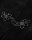 Punk Rave Lacrimosa Jacket - Black & Red Velvet