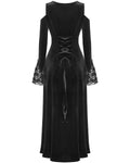 Punk Rave Gorgeous Baroque Gothic Velvet & Lace Maxi Dress - Extended Size Range