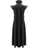 Devil Fashion Acolyte Mens Long Gothic Sleeveless Waistcoat Cloak