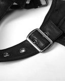 Punk Rave Obtainium Mens Shoulder Armour Harness - Black