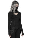Punk Rave Azarea Womens Dieselpunk Muffler Top