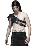 Punk Rave Mens Steampunk Gladiator Shoulder Armour Harness