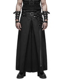Punk Rave Samurai Warrior Mens Dieselpunk Kimono Pants