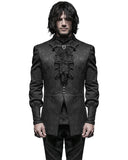 Punk Rave Regency Jabot Cravat - Black