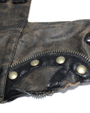 Devil Fashion Archelist Steampunk Gloves - Brown
