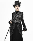 Penny Dreadful Gothic Dragon Claw Swaggering Cane - Black Orb