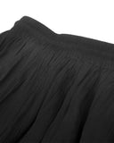 Dark In Love Long Gothic Witch Maxi Skirt Black Chiffon Lace Steampunk Bustle