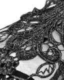 Dark In Love Long Gothic Palace Mesh Sleeve Gloves