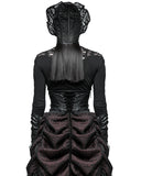 Punk Rave Valyria Cincher Corset - Black