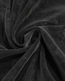 Devil Fashion Womens Hellscorned Long Gothic Split Maxi Dress