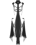 Punk Rave Hellcaster Womens Dieselpunk Harness Cloak Cape
