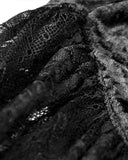 Dark In Love Dark Courtesan Gothic Lolita Off Shoulder Velvet Top