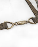 Devil Fashion Legion Womens Steampunk Corset Top - Brown