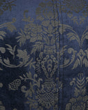 Punk Rave Alcazar Mens Waistcoat Vest - Blue Damask